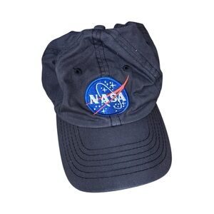 Dalix - Baseball Cap Men’s Adjustable Gray Garment Washed Solid Space NASA Hat